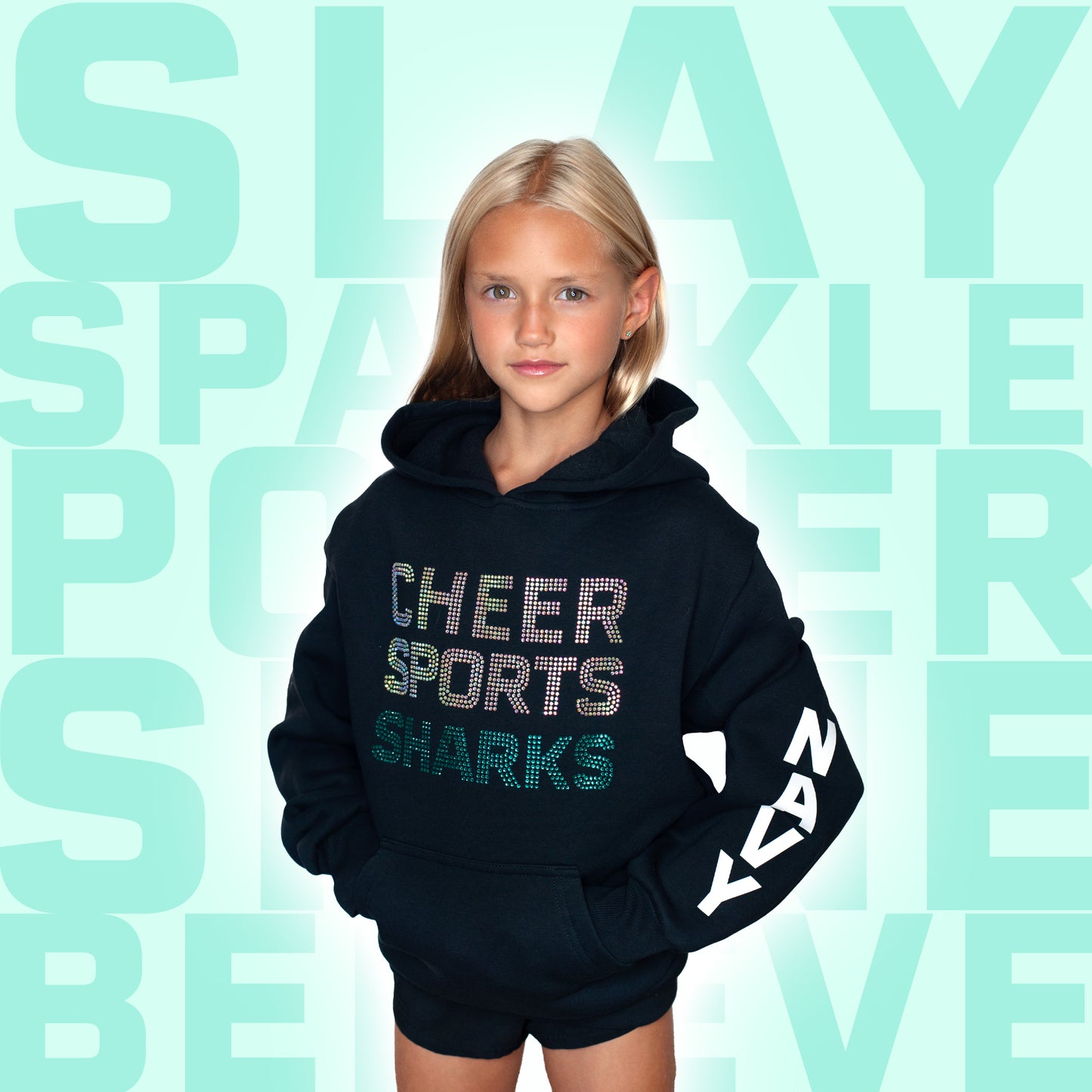 CSS - Sparkle Athlete Hoodie ADULT - Personalized