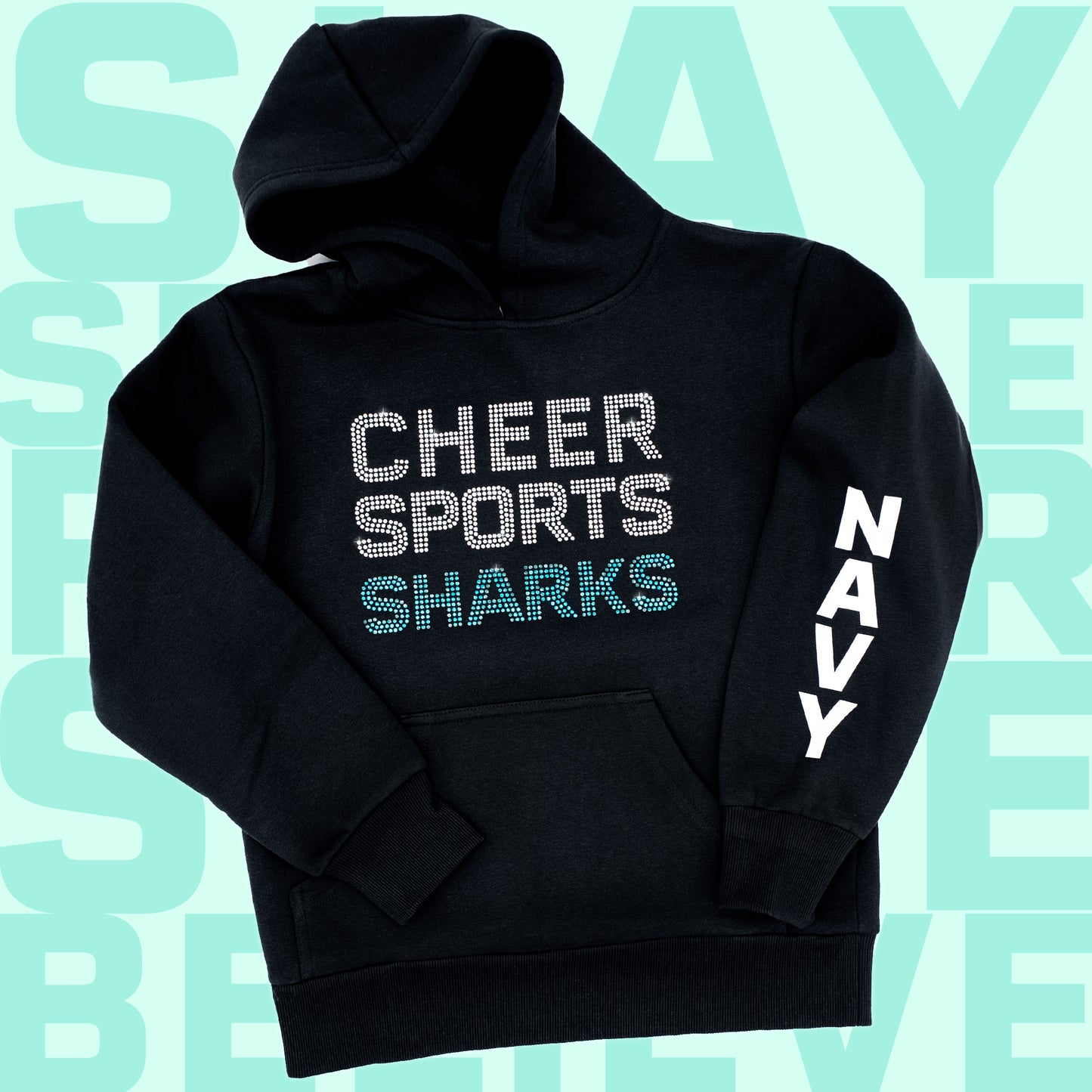 CSS - Sparkle Athlete Hoodie ADULT - Personalized