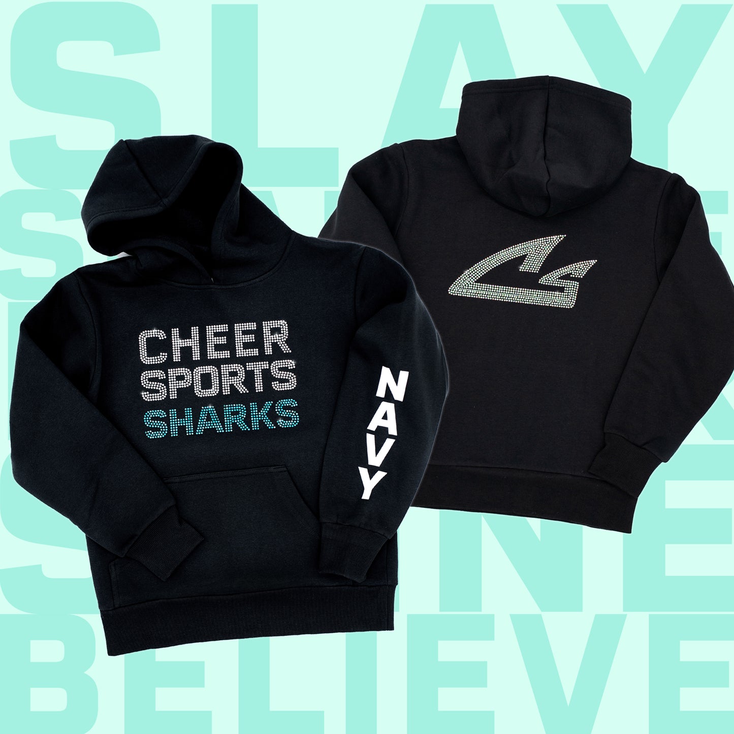 CSS - Sparkle Athlete Hoodie ADULT - Personalized