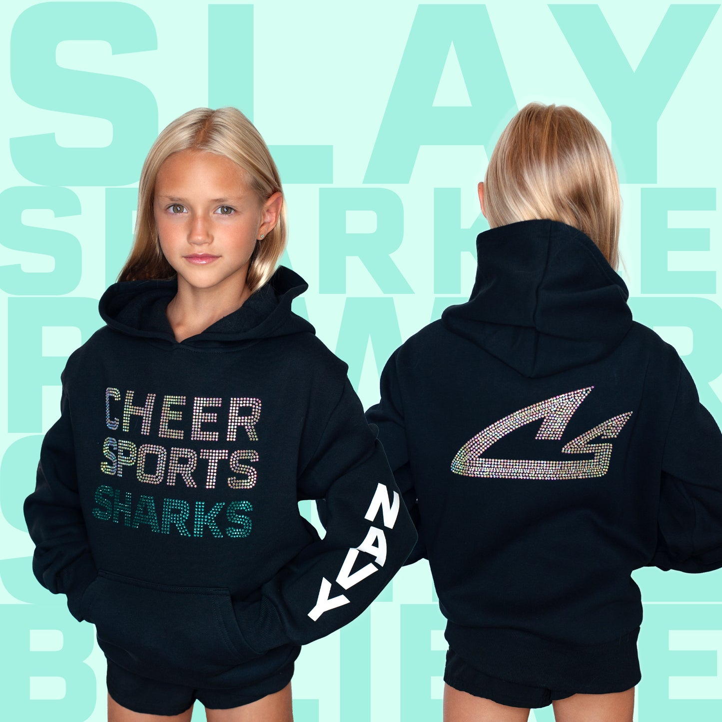 CSS - Sparkle Athlete Hoodie ADULT - Personalized