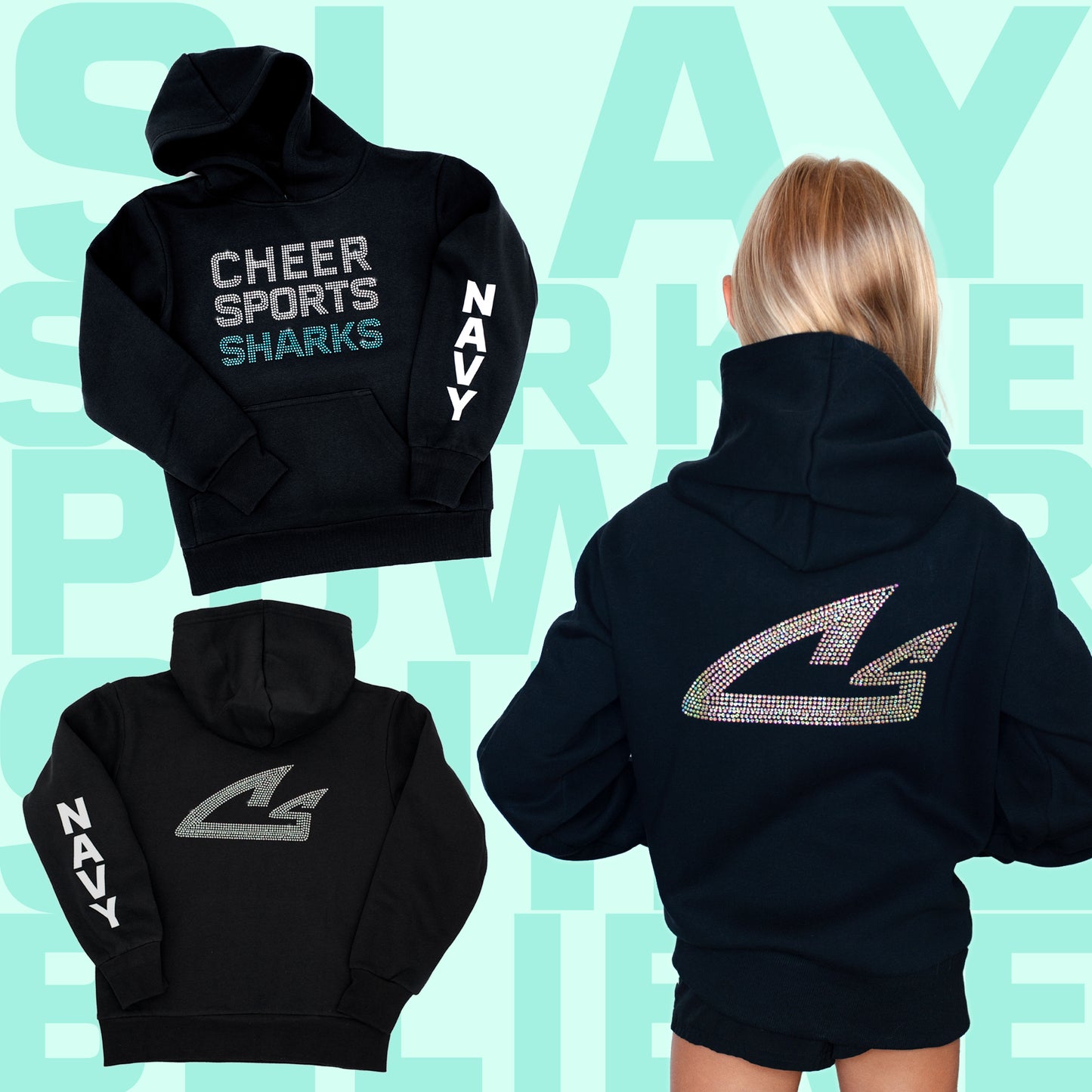 CSS - Sparkle Athlete Hoodie ADULT - Personalized