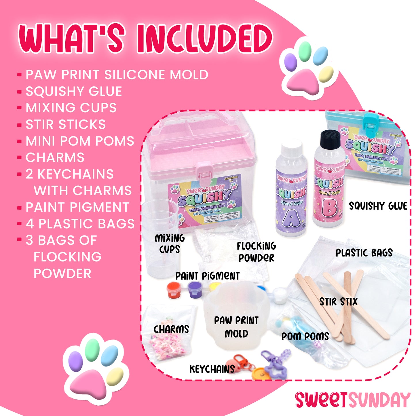 TABA SQUISHY KIT™ - Paw Print