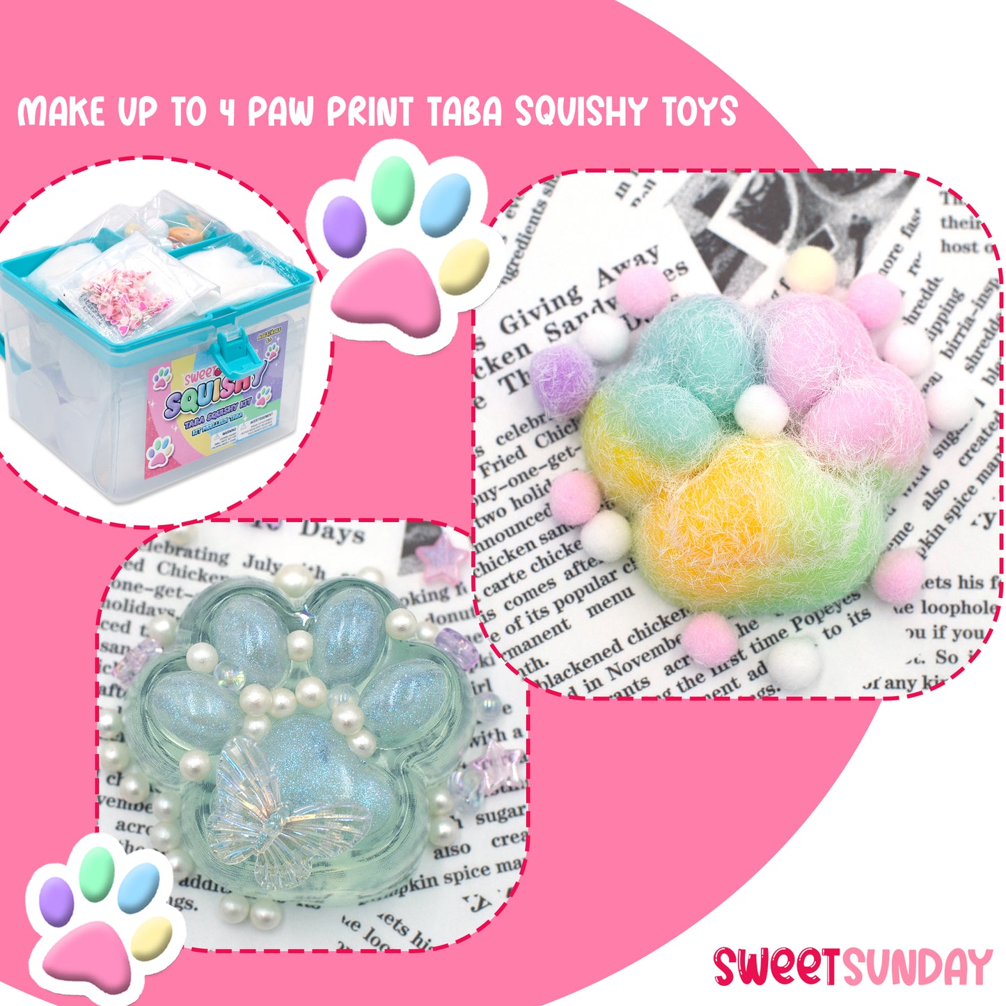 TABA SQUISHY KIT™ - Paw Print