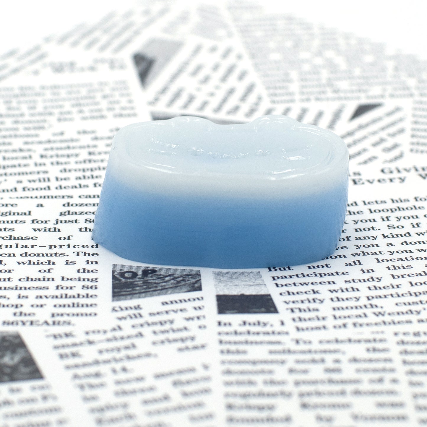 Taba Squishy - Kitty Face Blue