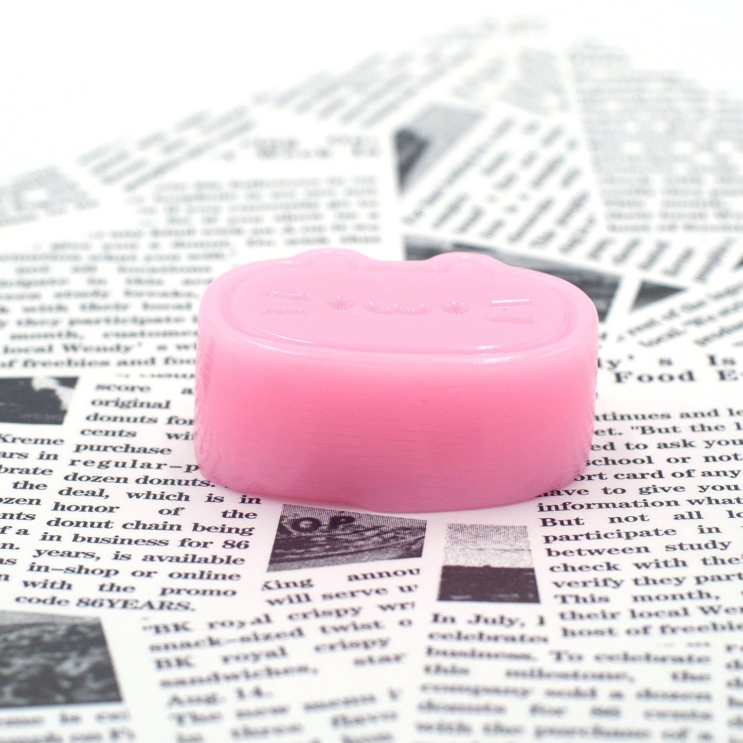 Taba Squishy - Kitty Face Pink