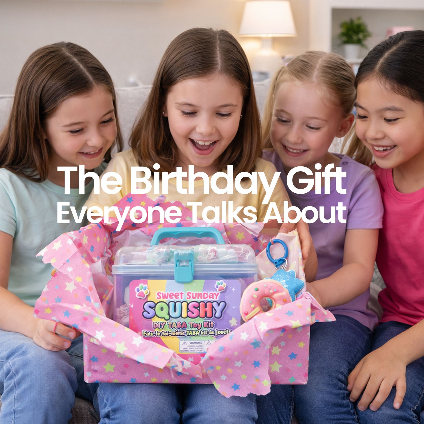 Unique Birthday Gift for Kids | DIY Squishy Kit Bundle | Sweet Sunday
