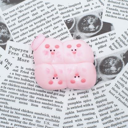 Taba Squishy - 4 Cute Piggies | Mess-Free Sensory Toy for Kids | Sweet Sunday