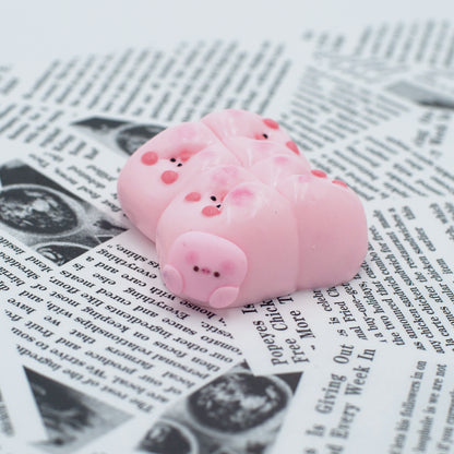 Taba Squishy - 4 Cute Piggies | Mess-Free Sensory Toy for Kids | Sweet Sunday