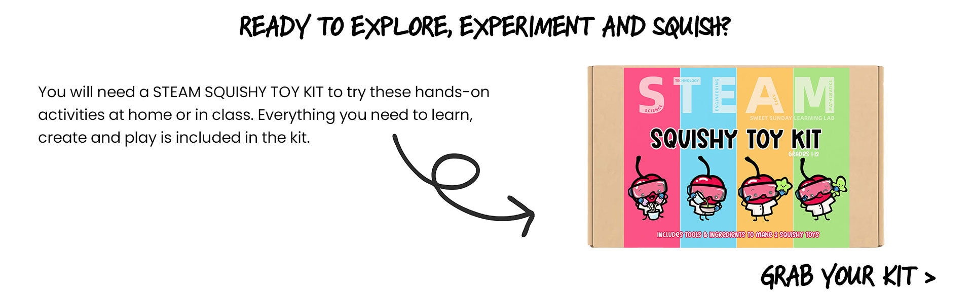Grab your STEAM KIT HERE