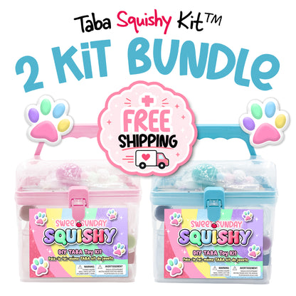 Mess-Free Slime Kit Duo - (2 Kits + FREE SHIPPING) | Taba Squishy Kit